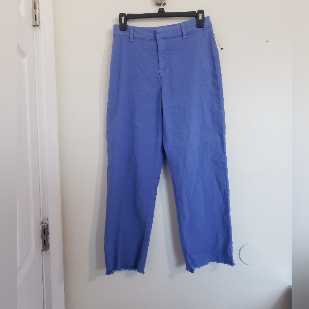 FRANK & EILEEN Kinsale Italian Performance Linen in orchid Blue Size 2